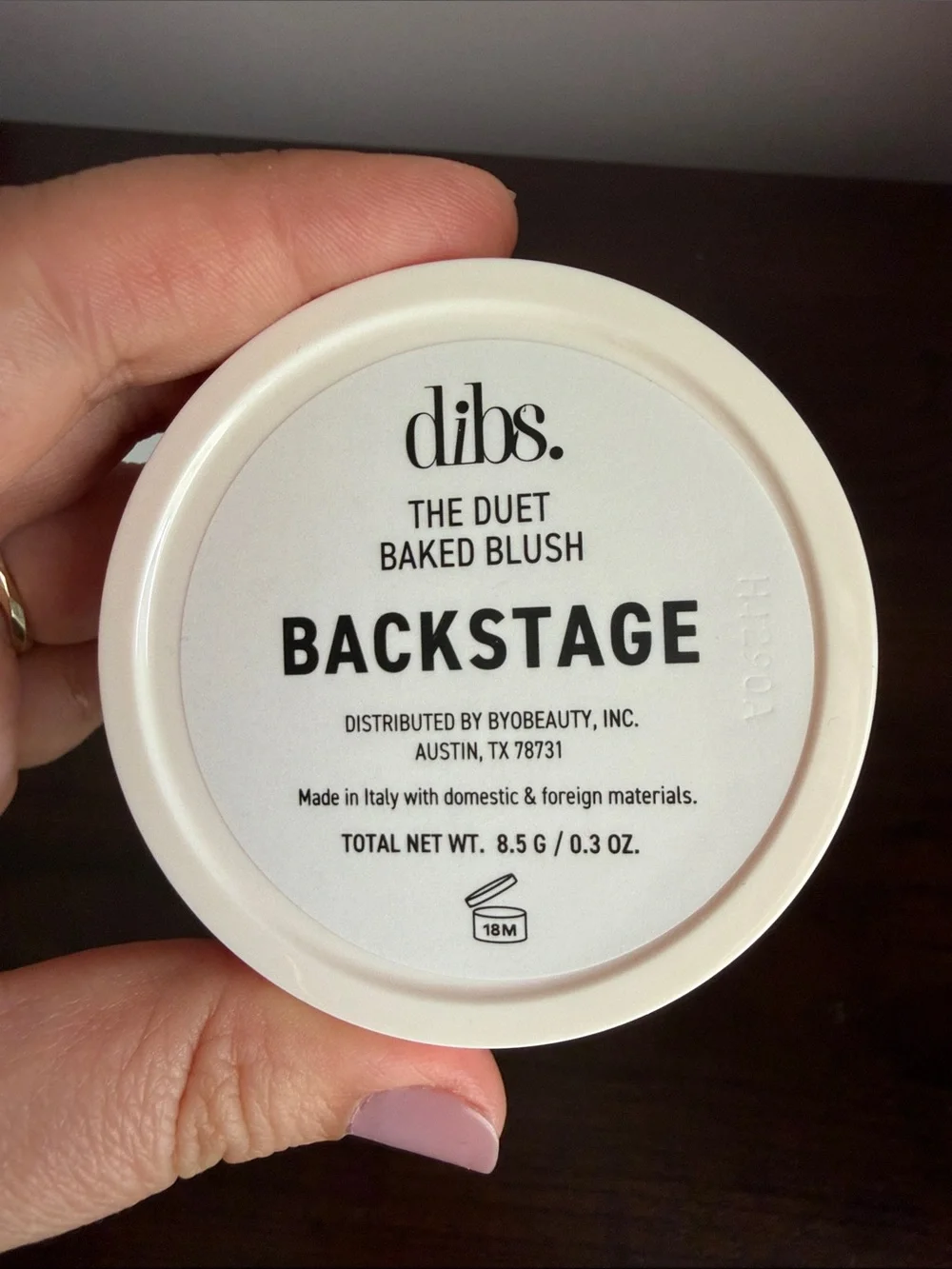The Duet Baked Blush - Backstage (Rose Mauve)